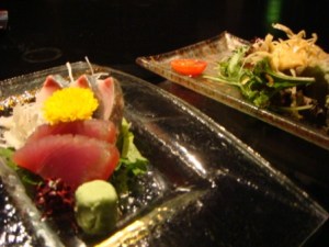 Salad + Shasimi Salad + Shasimi