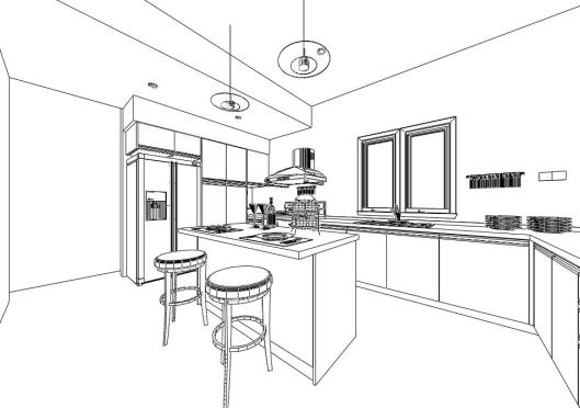Kitchen sketch 2