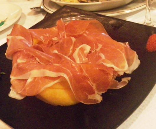 Parma ham savings on rockmelon