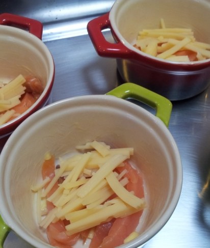 Smoke Salmon & Cheese