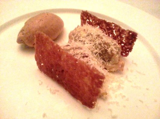 Feuillantine of Chestnut Creme Brûlée 02