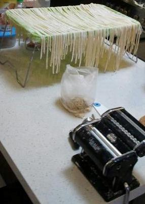 Drying Pasta