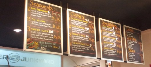 The Burger Menu