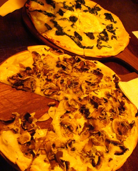 Pizza to go with the beer